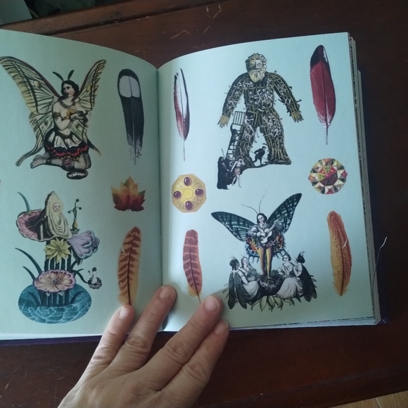 Brand New Antiquarian Sticker Book Imaginarium Book - Picture 4 of 6